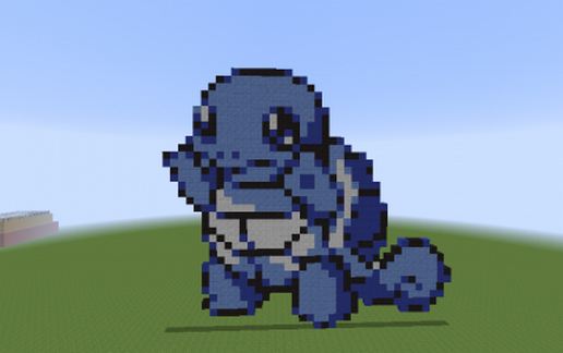 Squirtle Sprite schematic - building