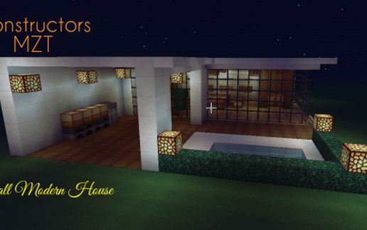 Small Modern House schematic - building