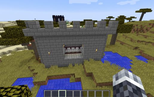 Castle Gate Model n-1.6 schematic - building