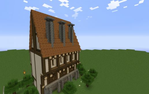 Medieval styled townhouse