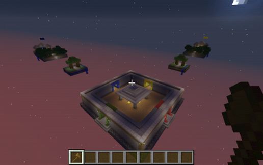 little_forrest Bedwars Map schematic - building