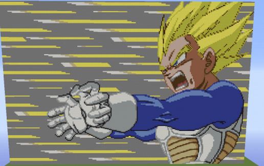 Vegeta Final Flash schematic - building