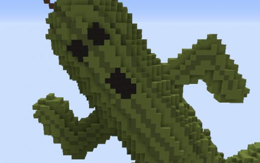 Cactuar Final Fantasy schematic - building