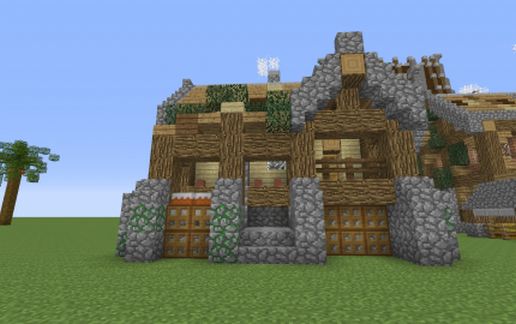 Rustic Bakery schematic - building