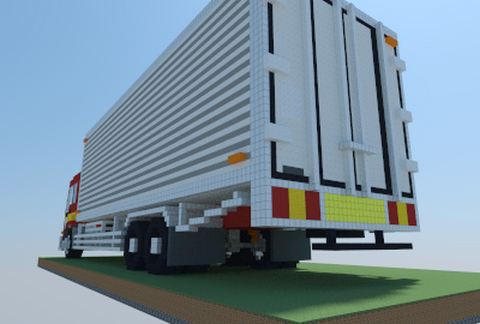 Refrigerated Van (Pixel Art)