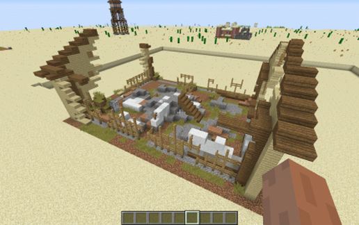 fallout 3 andale ruins v2 schematic - building