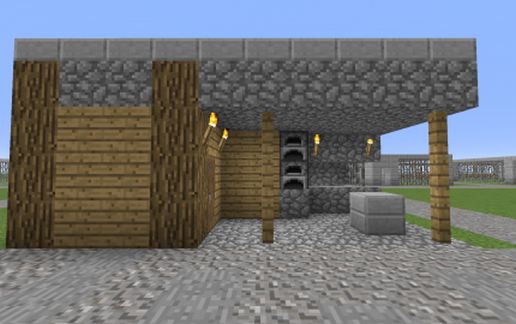 Blacksmith NPC schematic - building
