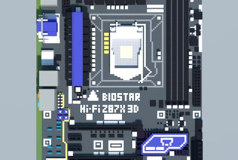 Intel Z87X 3D Hi-Fi (BIOSTAR) schematic - building