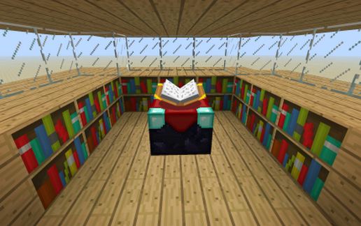 Compact Enchanting Room schematic - building