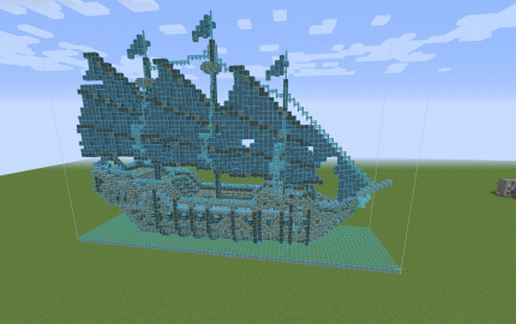 bateaux pirate schematic - building