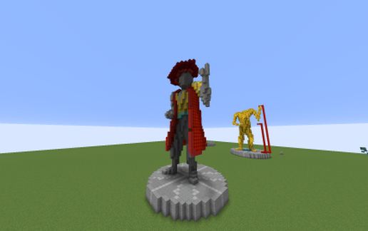 TestStatue schematic - building