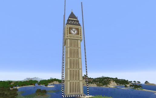 Big Ben schematic - building