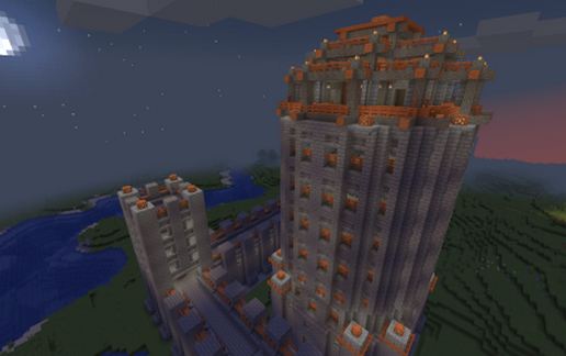 Leniland NewWorld Burgfried schematic - building