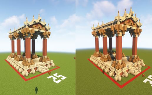 Desert Temple schematic - building