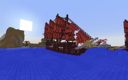 Oriental Ship schematic - building