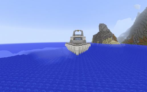 luxury yacht schematic - building