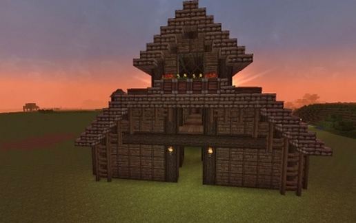 Medium Barn schematic - building