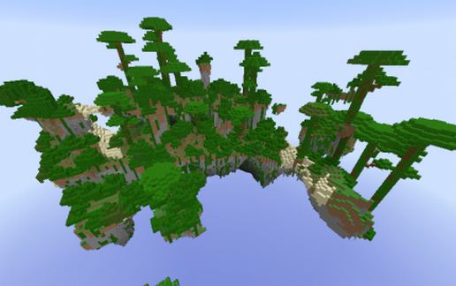 Floating Jungle Cluster schematic - building