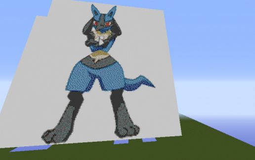 Lucario schematic - building