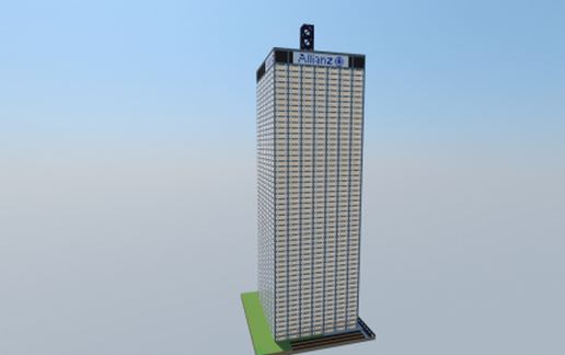 Allianz (New York) schematic - building