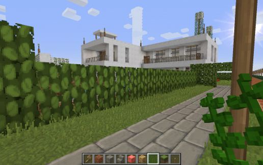 Modern House One schematic - building