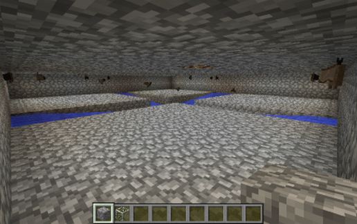 Mob XP Farm schematic - building