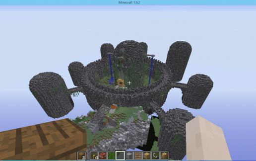 peak fortress schematic - building