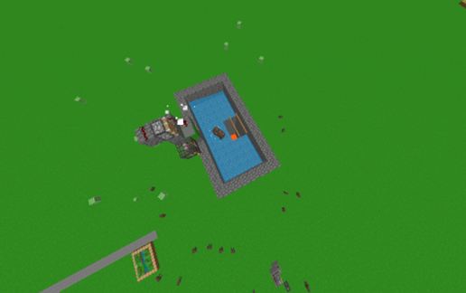 Auto Cow Spawner and Cooker schematic - building