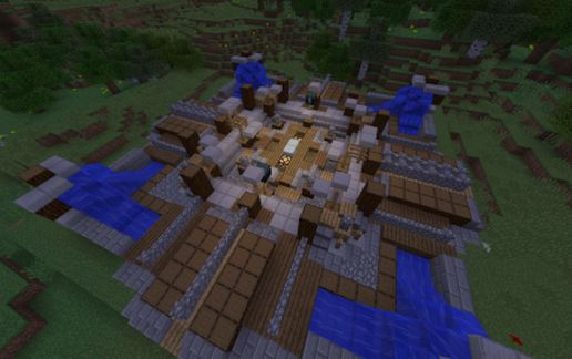 Survival spawn schematic - building