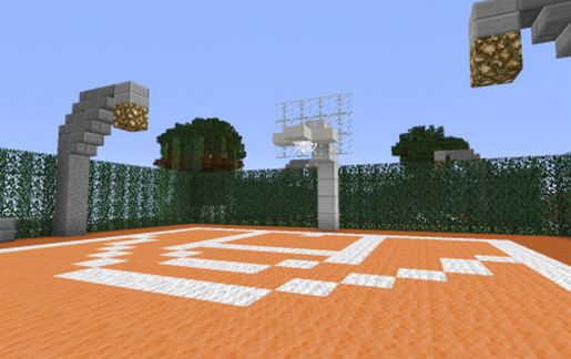 Basketball Court schematic - building