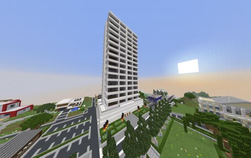 Modern Hotel schematic - building