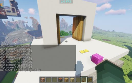 Automatic Doors revisited for MC1.14.4 schematic - building