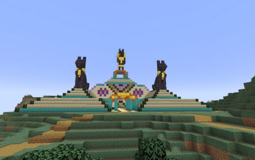 Desert temple for riches schematic - building