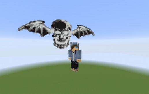 Avenged Sevenfold Logo schematic - building