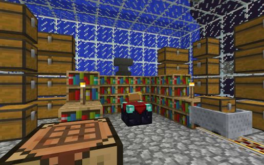 Super Efficient Enderman Farm schematic - building