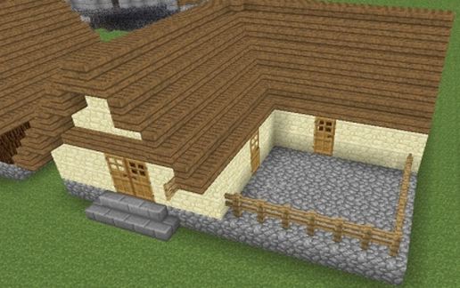 Ultima Online Housing - Large House with Patio schematic - building