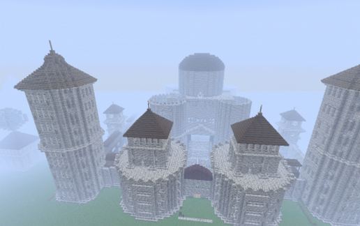 Large unfinished Castle schematic - building