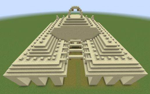 Sea Temple: Vanilla  (1.8) schematic - building