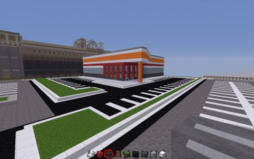 AUTO ZONE schematic - building
