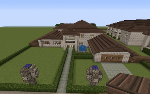 Large house schematic - building