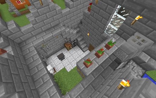 small castle schematic - building