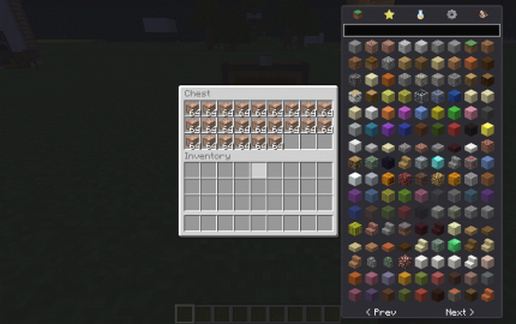 Command Block Chest schematic - building