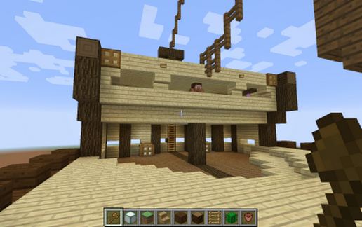 simple DIY ancient warship