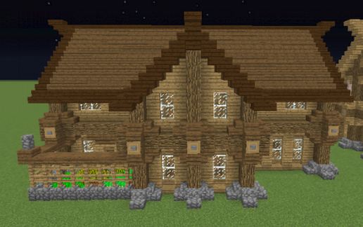 Medieval Small Mansion schematic - building