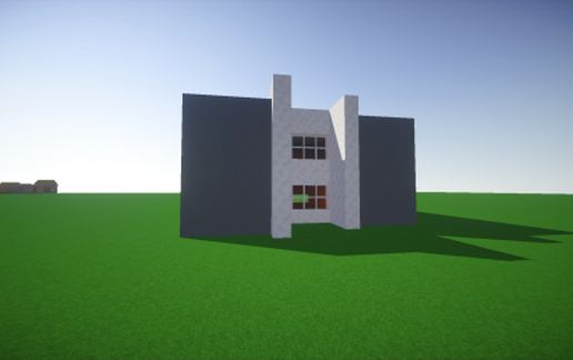 Modern house #5 (unfurnished) by Cyriiil schematic - building