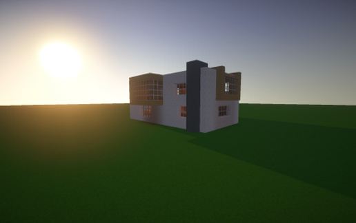 Modern house #6 (unfurnished) by Cyriiil schematic - building