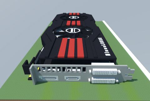 AMD Radeon HD 7870 DirectCU II TOP (ASUS) schematic - building