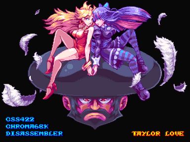 Panty and Stocking with Garterbelt PixelArt schematic - building