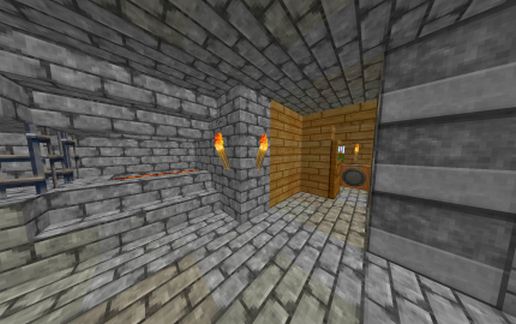 Villager Blacksmith schematic - building