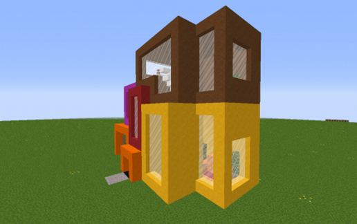 ColorfulModernHouse